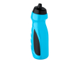 Leakproof sports bottle with solid grip 700 ml colour turquoise