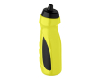 Leakproof sports bottle with solid grip 700 ml colour neon yellow