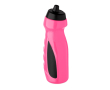 Leakproof sports bottle with solid grip 700 ml colour neon fuchsia