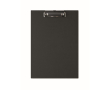 Lightweight cardboard clipboard with metal clip A4 colour black
