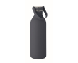 Stainless steel bottle with rubber finish 500ml colour navy-blue