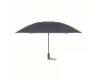 Automatic folding umbrella in RPET 190T pongee Ø107 colour blue