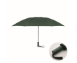 Automatic folding umbrella in RPET 190T pongee Ø107 colour green