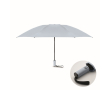 Automatic folding umbrella in RPET 190T pongee Ø107 colour light blue