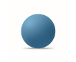 High-bounce rubber ball for corporate gifts colour blue