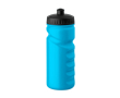 Drip-proof plastic sports bottle with good grip 500ml colour turquoise