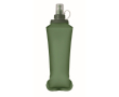 Foldable thermoplastic bottle with bite valve 500 ml colour green