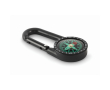 ABS compass with carabiner for outdoor activities colour black