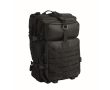Large RPET travel backpack with multiple compartments 15'' colour black