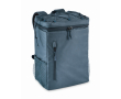 Polyester cooler backpack with 9L capacity colour blue