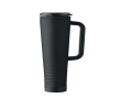 Stainless steel double-wall thermal tumbler with built-in speaker 700 ml colour black