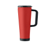 Stainless steel double-wall thermal tumbler with built-in speaker 700 ml colour red