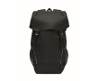 RPET 600D sports backpack with reflective details 15L colour black