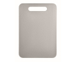 Small stainless steel chopping board for professional use colour silver