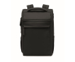 PU laptop backpack with RPET lining with 15'' compartment colour black