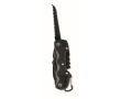 Aluminium and stainless steel multitool knife. 13-in-1 with pouch colour black