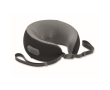 Rechargeable memory foam neck massage cushion with handle colour black