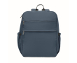 Water-repellent nylon travel backpack with multiple pockets 20L colour bondi blue