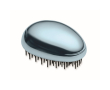Plastic and aluminium hairbrush with detangling function colour bondi blue