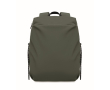 Water-repellent nylon laptop backpack compatible with 16\" colour dark green