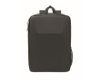 RPET 600D laptop backpack with rigid front 15'' colour black