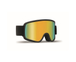 Ski goggles with mirrored lens, UV400 protection and scratch-resistant finish colour orange