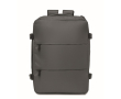 Expandable cabin backpack in RPET 600D with multiple pockets 20 L colour dark grey