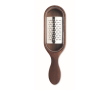 Stainless steel and wood cheese grater for everyday use colour wood