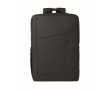 RPET backpack with PU coating for laptops up to 15'' colour black