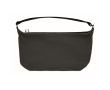Urban water-repellent nylon crossbody bag with adjustable strap colour black