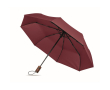 Wind-resistant automatic polyester folding umbrella Ø94 colour burgundy