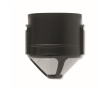 Reusable stainless steel coffee filter with case colour black