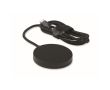 Magnetic wireless charger with fixed 1 m USB-C cable and 25W colour black