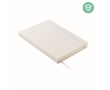 Antibacterial A5 notebook with lined pages for promotions colour white