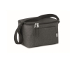 Cooler bag, recycled plastic. Holds 6 cans for promotions colour black