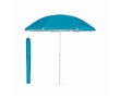 Parasol made of polyester, for summer trade fairs colour turquoise