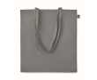 Economical organic tote bag in organic colours, 140 g/m2 colour grey