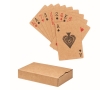 Card game made from recycled paper – a perfect eco gift colour beige