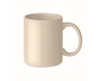 Economical ceramic coffee mug, 300 ml colour beige