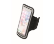Wristband with mobile phone carry case, for jogging colour black