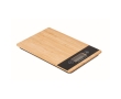 Digital kitchen scale, bamboo and ABS colour wood
