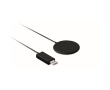 Magnetic wireless phone charger device for fast charging colour black