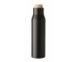 Leak-proof stainless steel thermal bottle for promotion, 500 ml colour black