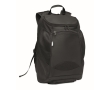 Recycled sports backpack made of RPET colour black