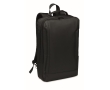 High-quality laptop backpack made from recycled material, 16\" colour black