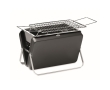 Portable stainless steel grill in a case for summer marketing colour black