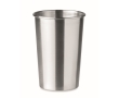 Stainless steel mug for picnics, 350 ml colour matt silver