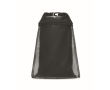 Waterproof beach bag made from recycled material, 6 L colour black