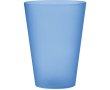 Sustainable, reusable cup made of PP for events, 300 ml colour transparent blue