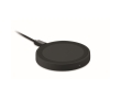 Black wireless phone charger with blue light indicator colour black